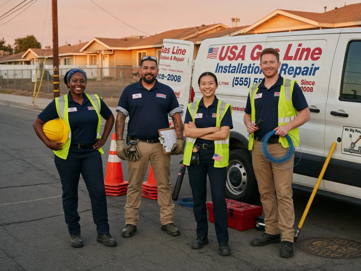 Gas Line Installation company in Portlandville, NY